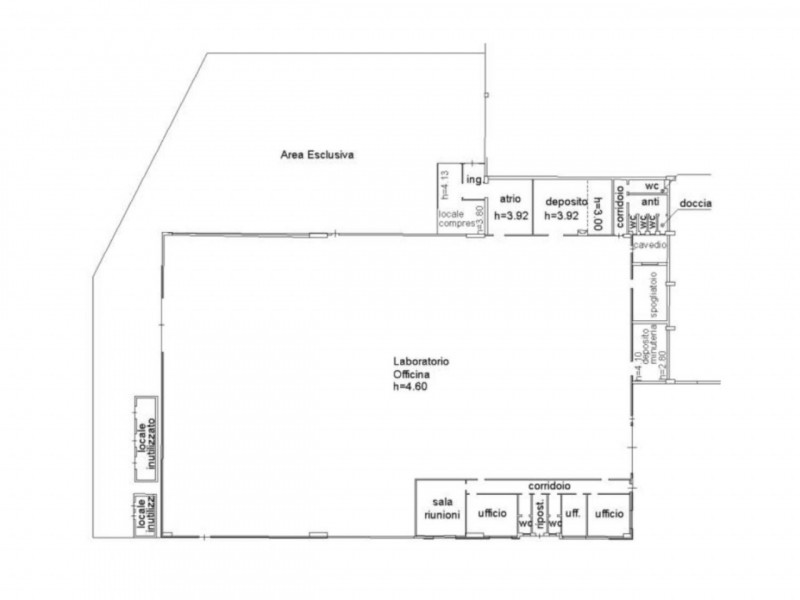 Quest’immobile viene venduto tramite asta online.

Capannone con uffici e corte esterna sito a Is...