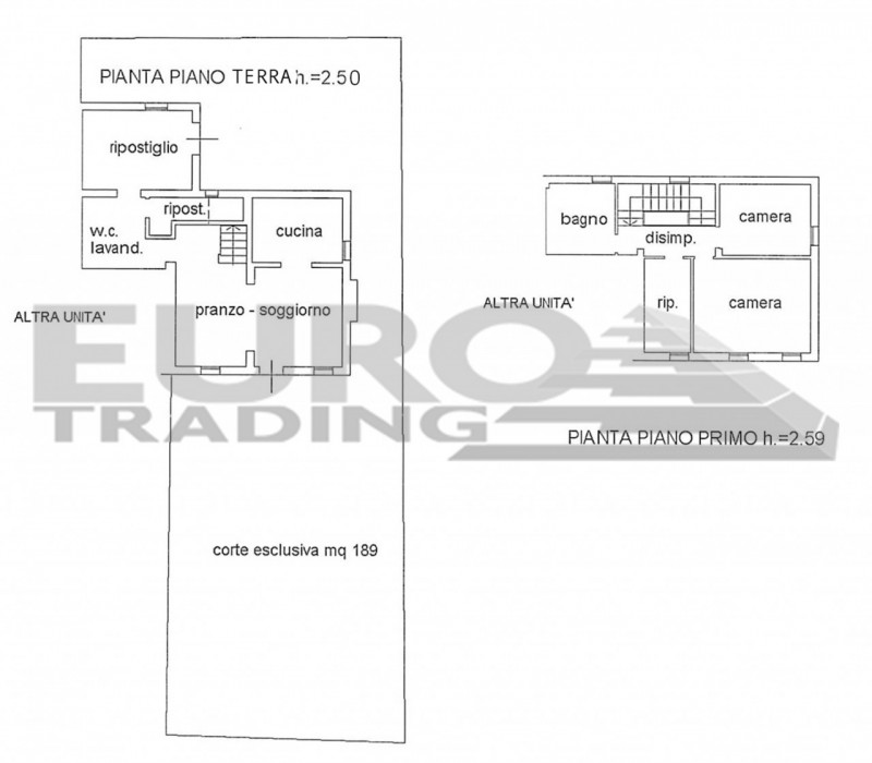 PREGANZIOL: loc. San Trovaso, proponiamo porzione di bifamiliare disposta in 2 livelli e composta...