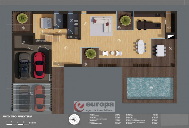 A pochi Km. da Vicenza Ovest, in zona amena e panoramica a MONTEVIALE COLLE (VI): si raccolgono "...