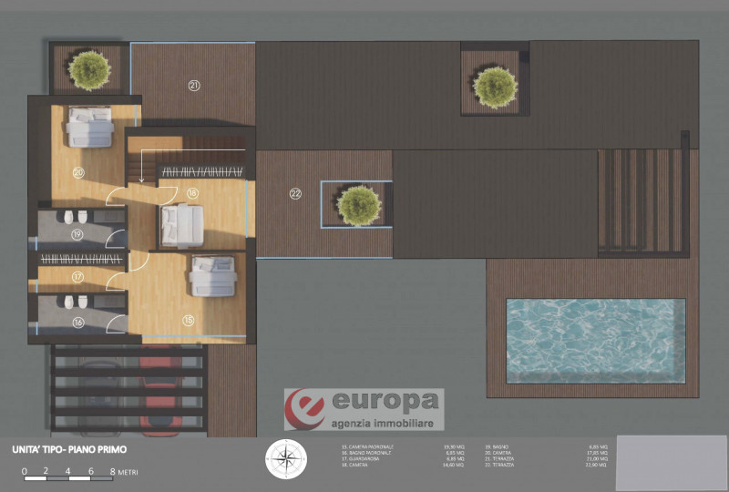 A pochi Km. da Vicenza Ovest, in zona amena e panoramica a MONTEVIALE COLLE (VI): si raccolgono "...