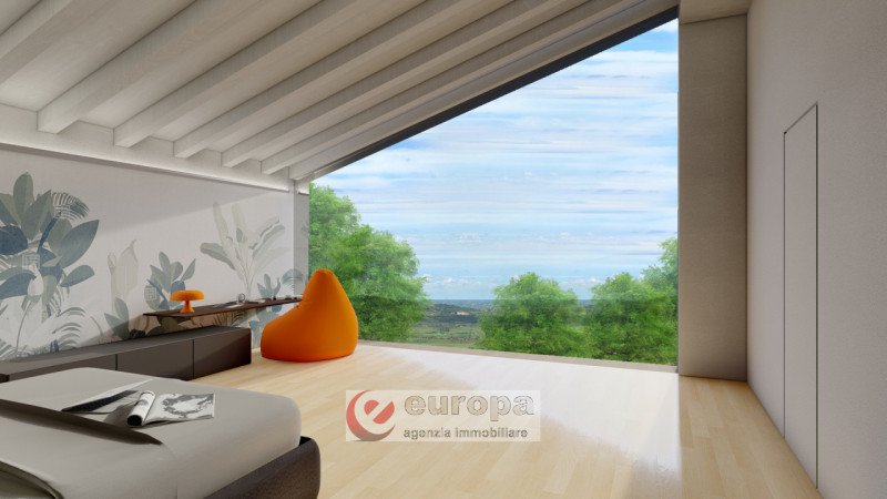 A pochi Km. da Vicenza Ovest, in zona amena e panoramica a MONTEVIALE COLLE (VI): si raccolgono "...