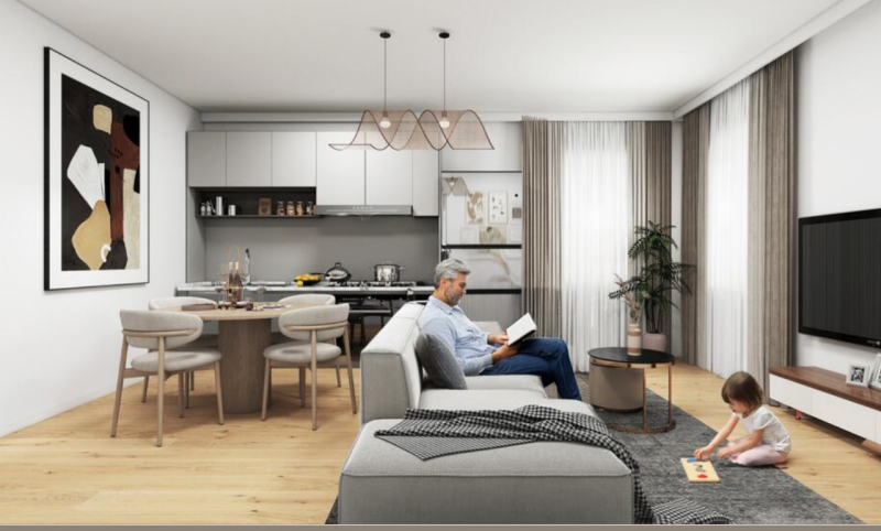 In palazzina in fase di completa ristrutturazione, composta da sole 4 unità, proponiamo questo af...