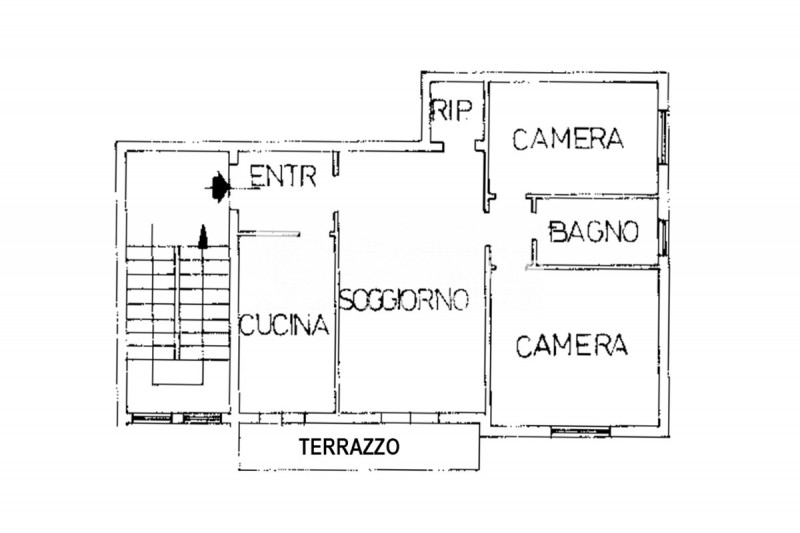 (Per INFO Feltrin ing. Gianni 3288349492) Proponiamo in vendita appartamento trilocale al secondo...