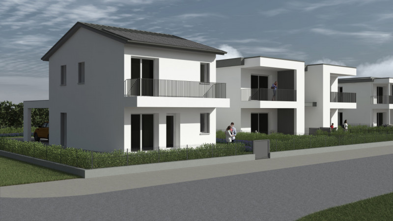 Vendita diretta senza mediazione, di una casa singola di nuova costruzione in centro ad Altivole ...
