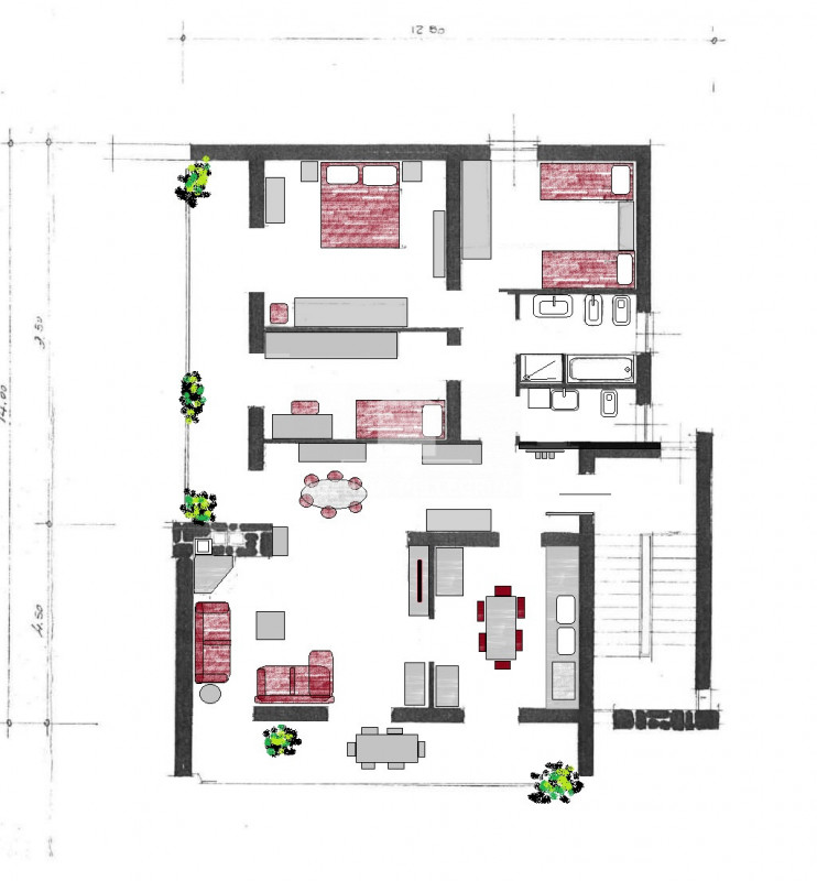 VICENZA – LAGHETTO, in bifamiliare sovrapposta, proponiamo un ampio tricamere al piano primo con ...