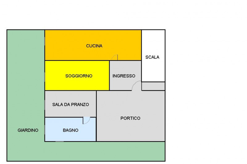 Questa porzione di bifamiliare situata a Torreglia rappresenta un'opportunità per chi desidera cr...