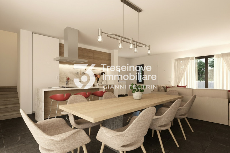 (Per INFO Feltrin ing. Gianni 3288349492) Proponiamo in vendita bifamiliare di prossima costruzio...