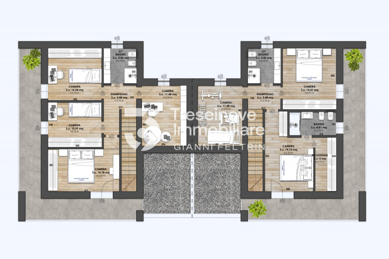 (Per INFO Feltrin ing. Gianni 3288349492) Proponiamo in vendita bifamiliare di prossima costruzio...