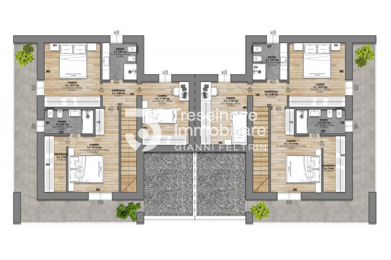 (Per INFO Feltrin ing. Gianni 3288349492) Proponiamo in vendita bifamiliare di prossima costruzio...