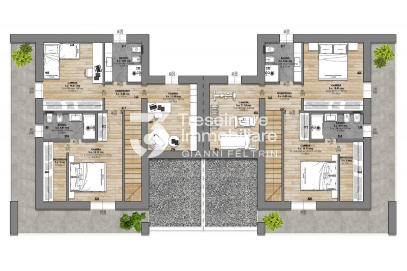 (Per INFO Feltrin ing. Gianni 3288349492) Proponiamo in vendita bifamiliare di prossima costruzio...
