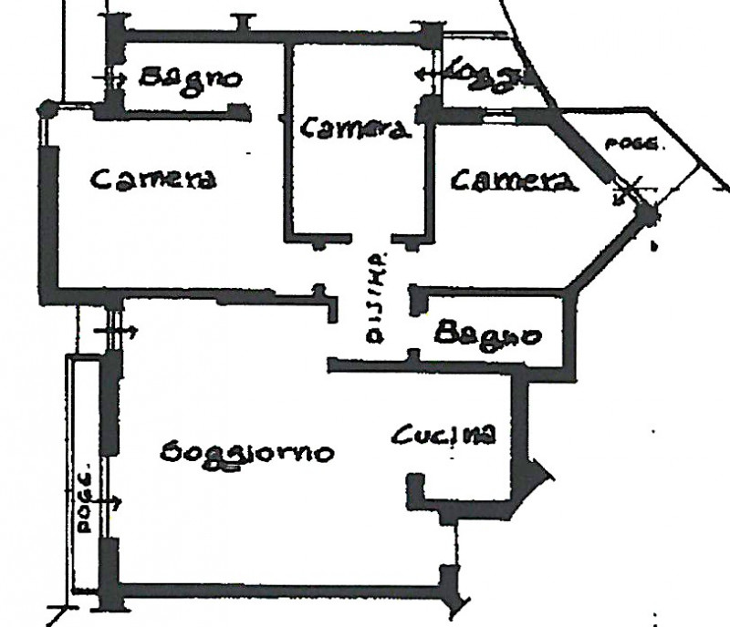 Inserito all'interno del tranquillo quartiere residenziale di Feriole di Teolo proponiamo un appa...