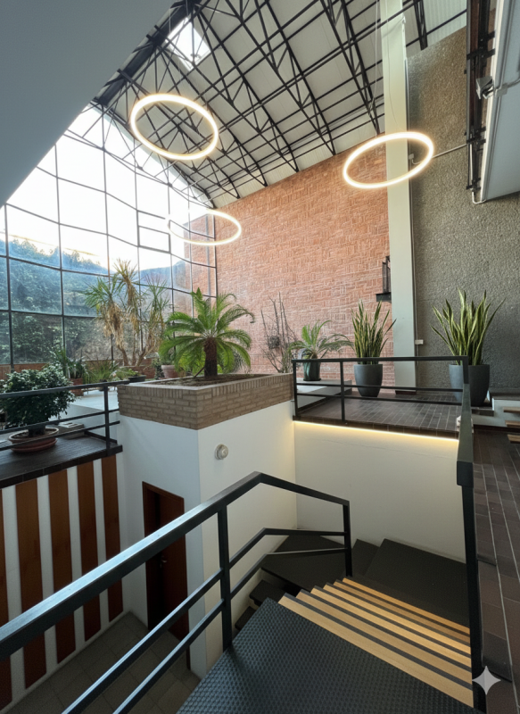 Scopri questa Casa Indipendente, stile loft, situata nel cuore di Vicenza, un vero gioiello immob...