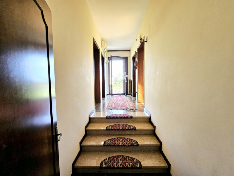 Proponiamo in vendita a Solesino, in un bel quartiere residenziale, spaziosa casa singola con cor...