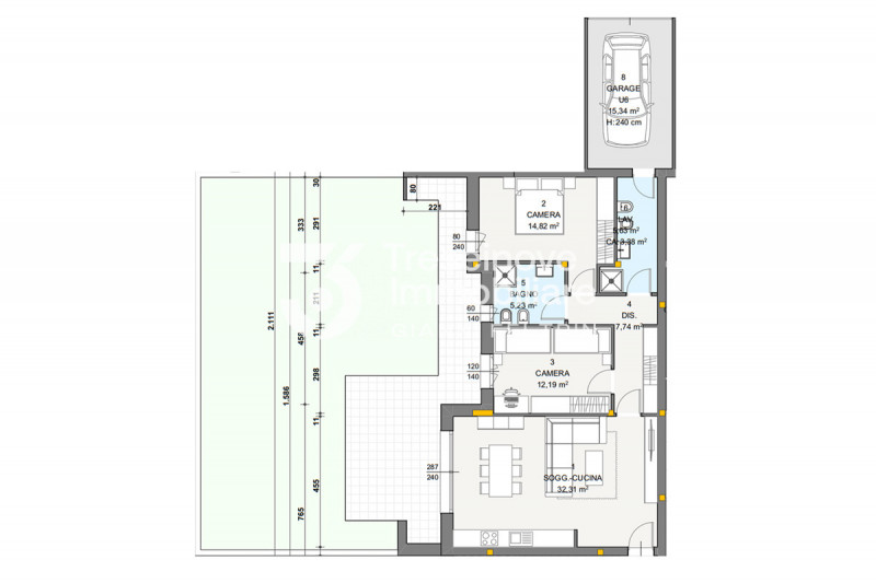 (Per INFO Feltrin ing. Gianni 3288349492) Proponiamo in vendita appartamento al piano terra a Mus...