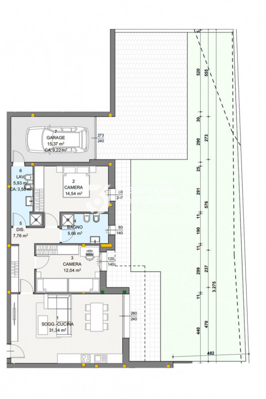 (Per INFO Feltrin ing. Gianni 3288349492) Proponiamo in vendita appartamento al piano terra a Mus...