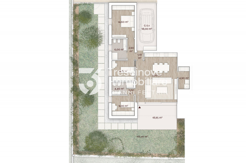 (Per INFO Feltrin ing. Gianni 32883949492) Proponiamo in vendita appartamento al piano terra in u...