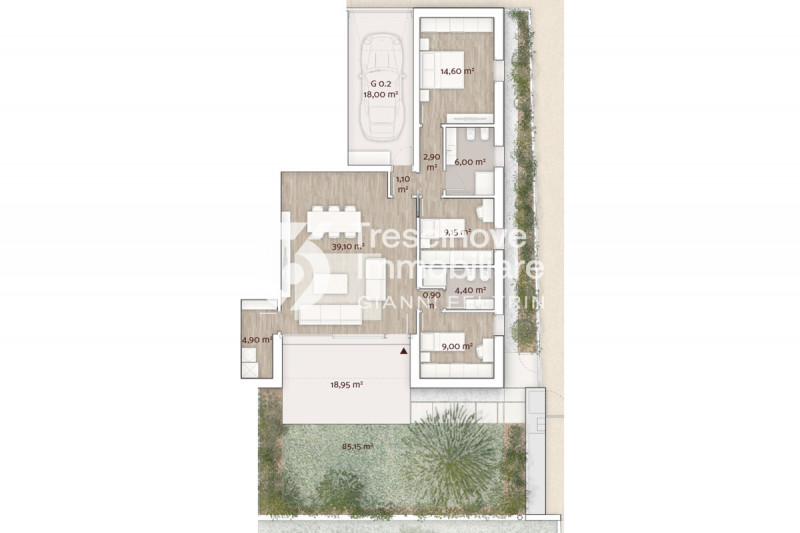 (Per INFO Feltrin ing. Gianni 32883949492) Proponiamo in vendita appartamento al piano terra in u...