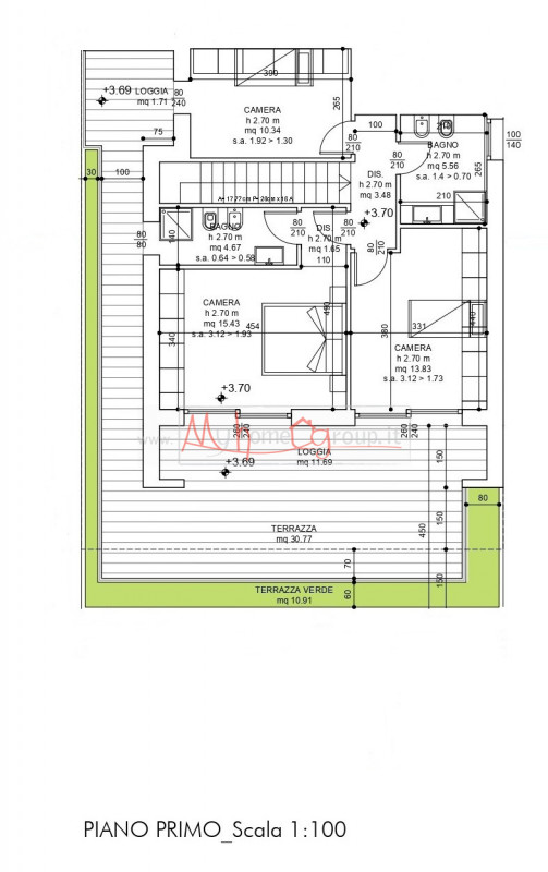 S.DOMENICO - (Rif.A6011-s) - opportunità unica nel quartiere, in costruzione appartamento dispost...