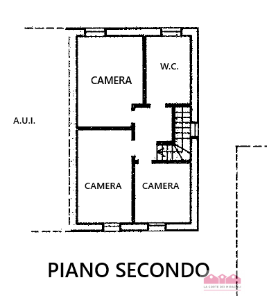 IMMOBILE A REDDITO - LANZE' DI QUINTO VIC.NO: GRAZIOSA SCHIERA DI TESTA CON GIARDINO SU TRE LIVEL...