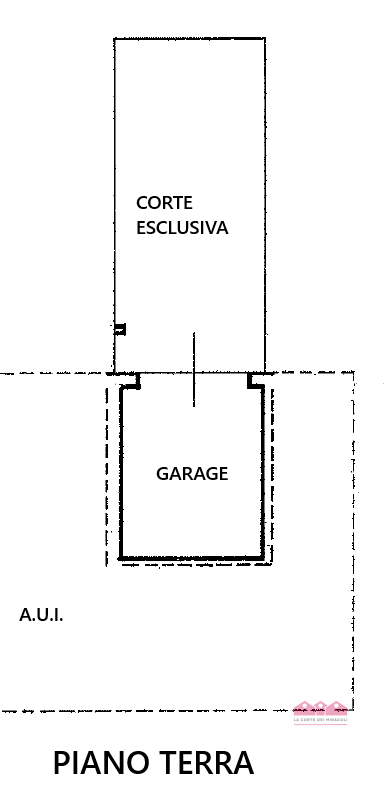 IMMOBILE A REDDITO - LANZE' DI QUINTO VIC.NO: GRAZIOSA SCHIERA DI TESTA CON GIARDINO SU TRE LIVEL...