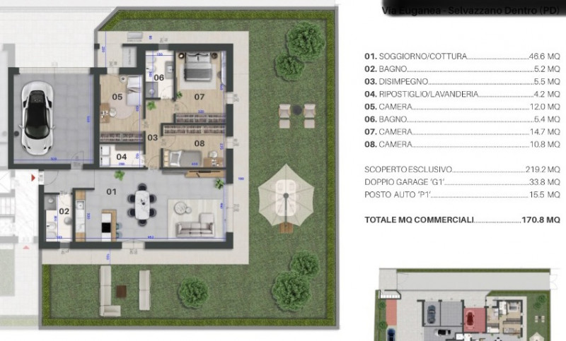 (Per INFO Cristina 3389226442) A Selvazzano Dentro, nella tranquilla zona residenziale del quarti...