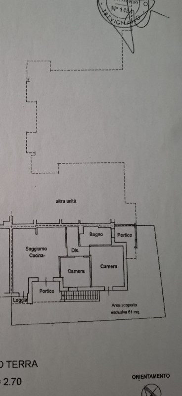 Frazione Trevignano comodo a tanti servizi di utilizzo quotidiano quali fermata stazione treni, f...