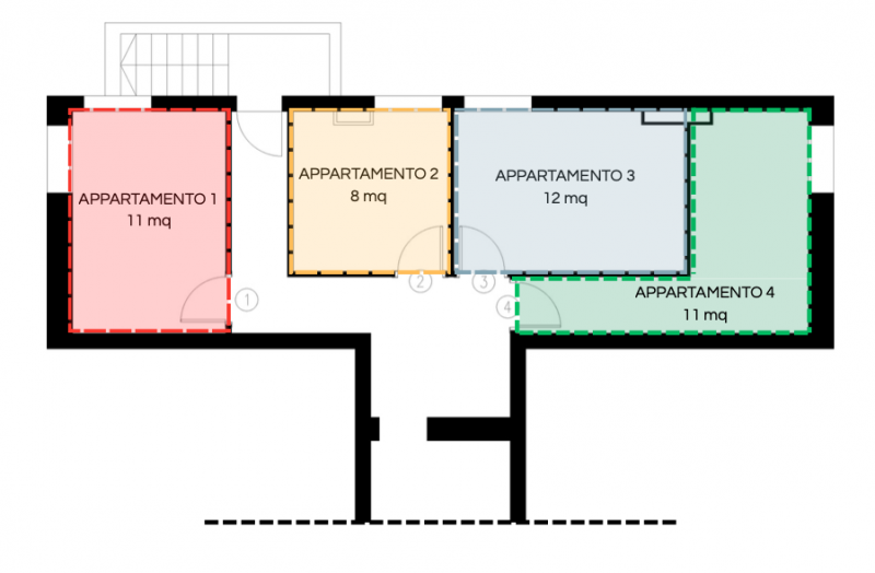 Scopri questi NUOVI BICAMERE IN CLASSE A2 inseriti in un piccolo contesto abitativo COMPLETAMENTE...