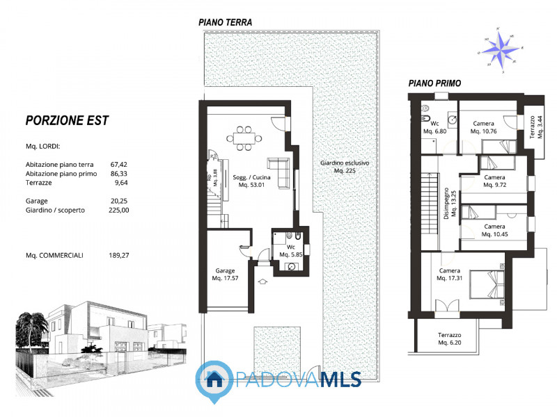Immobile in esclusiva al Gruppo Padova MLS
Albignasego-Quartiere San Tommaso
Porzione di bifamili...