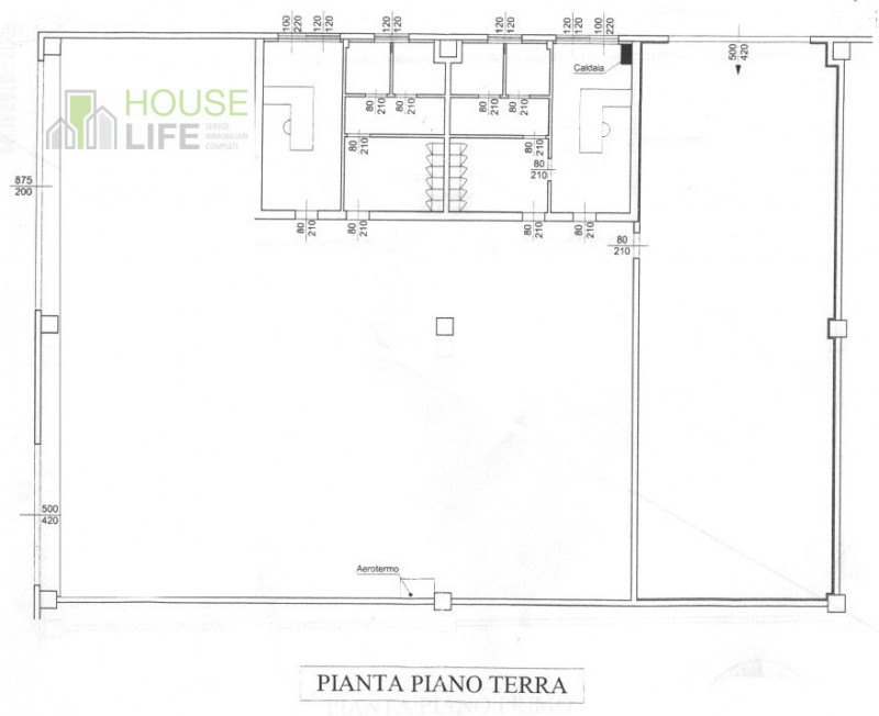 THIENE - Z.I.: CAPANNONE ARTIGIANALE di mq 650 totali, di cui mq 480 di area produttiva, mq 125 d...