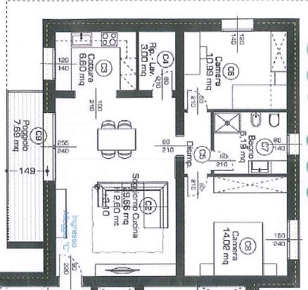 Proponiamo in vendita questo splendido appartamento di nuova costruzione al primo piano di una pi...