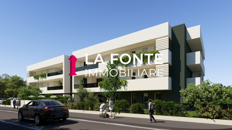 Nel cuore verde di San Pietro di Stra, proponiamo in vendita un moderno appartamento trilocale di...