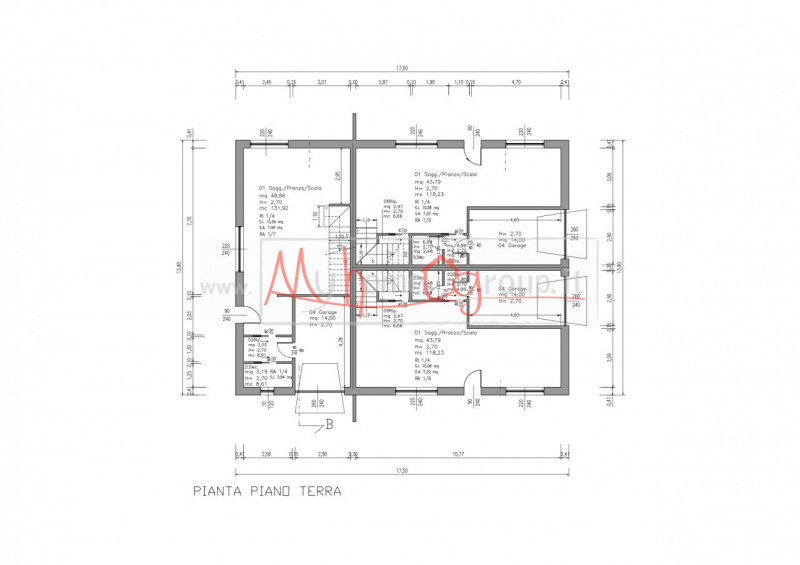 CERVARESE SANTA CROCE - (Rif.V082-s) - proponiamo in vendita una splendida trifamiliare ad angolo...