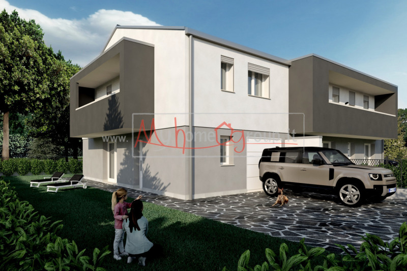 CERVARESE SANTA CROCE - (Rif.V082-s) - proponiamo in vendita una splendida trifamiliare ad angolo...