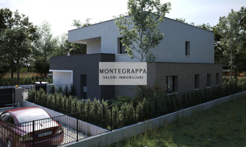 In una tranquilla e ricercata zona residenziale di Treville - Soranza, proponiamo in vendita un e...