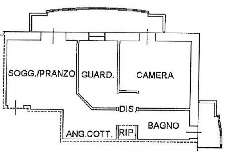 A Varago di Maserada sul Piave (TV), proponiamo in affitto appartamento trilocale, al piano primo...