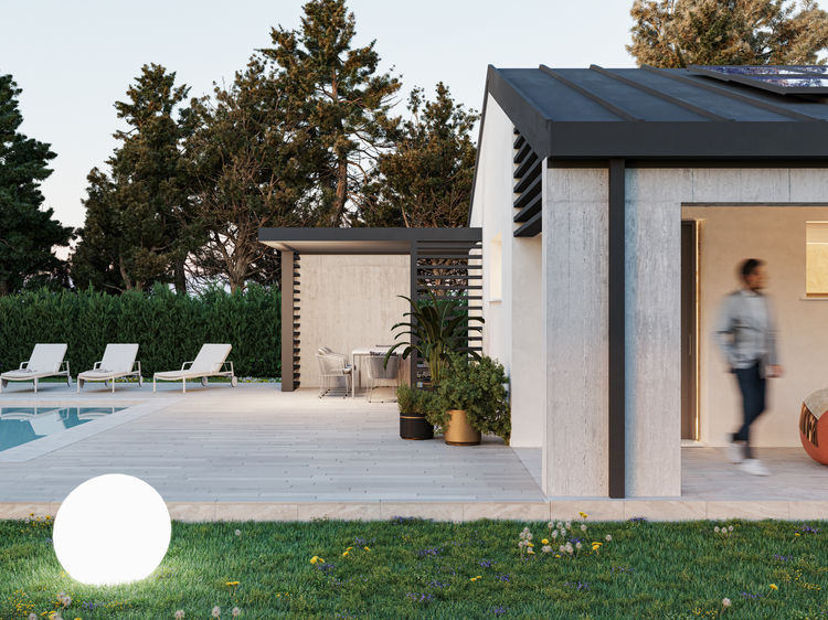 PROPOSTA NUOVA COSTRUZIONE UNICO PIANO
Scoprite una splendida villa moderna in vendita a Carmigna...