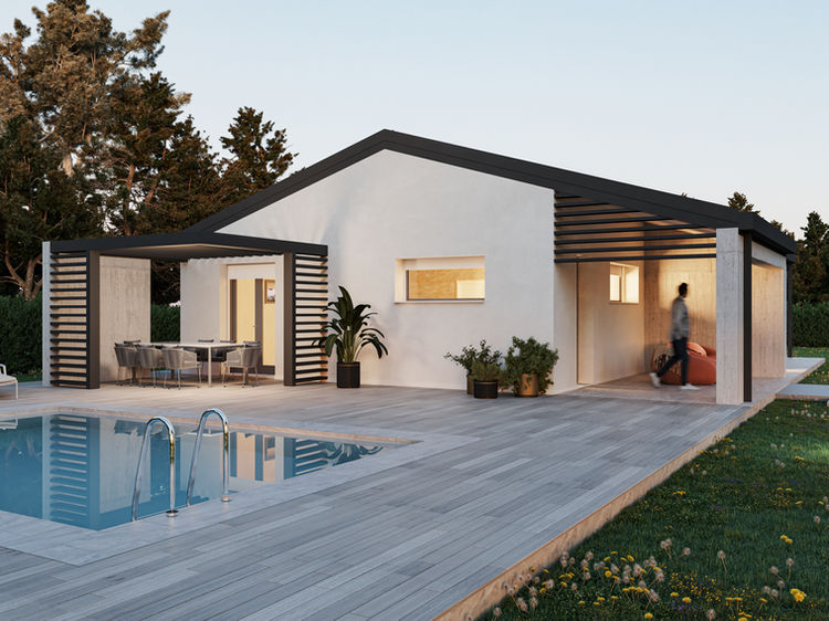 PROPOSTA NUOVA COSTRUZIONE UNICO PIANO
Scoprite una splendida villa moderna in vendita a Carmigna...