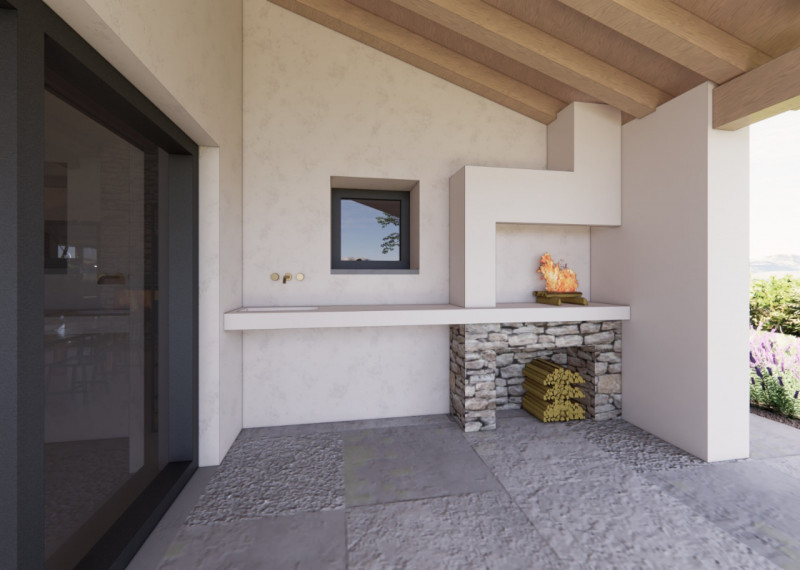 Scoprite questa straordinaria villa moderna immersa nel verde della campagna. Questa proprietà es...