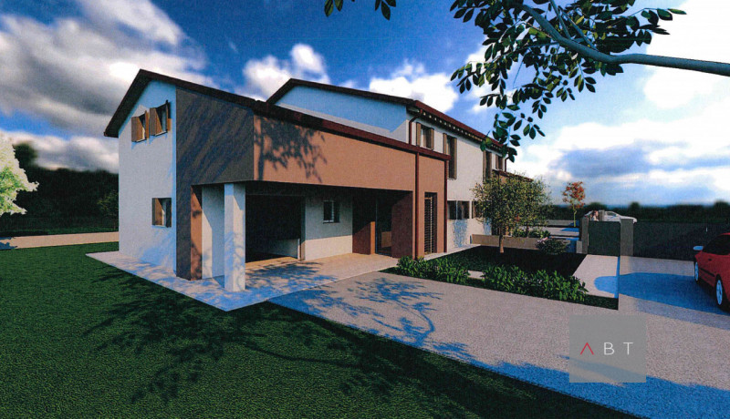 Situata nella frazione di Campagnalta, nuova porzione di bifamiliare composta di: ingresso, soggi...