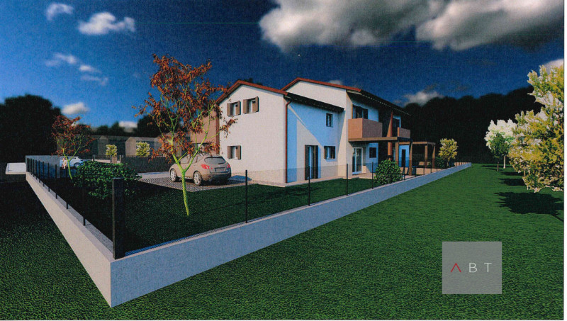 Situata nella frazione di Campagnalta, nuova porzione di bifamiliare composta di: ingresso, soggi...