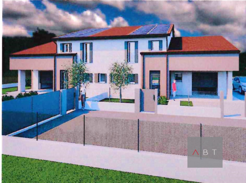 Situata nella frazione di Campagnalta, nuova porzione di bifamiliare composta di: ingresso, soggi...