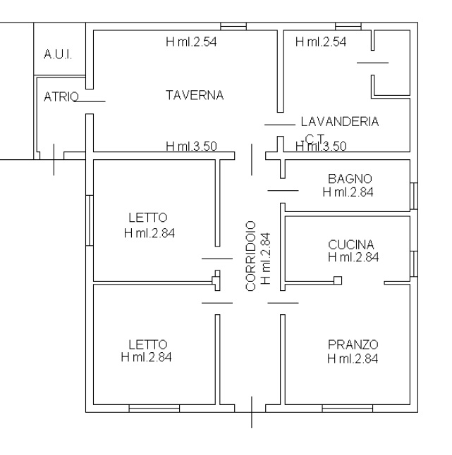 COMPOSIZIONE:
Appartamento al piano terra, parzialmente ristrutturato, si compone da un luminoso ...