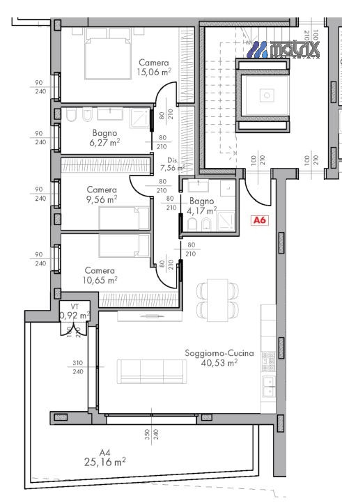 Appartamento Dolo Ve piano primo €.257.000,  zona giorno 43 mq.

" Residence Limitless"

nella Zo...