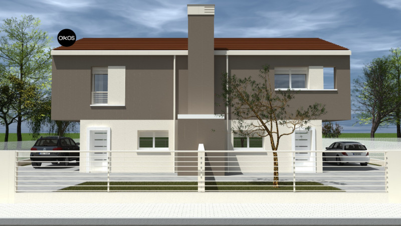 Saonara (PD) - Proponiamo bifamiliare di nuova costruzione, caratterizzata da linee moderne, mate...