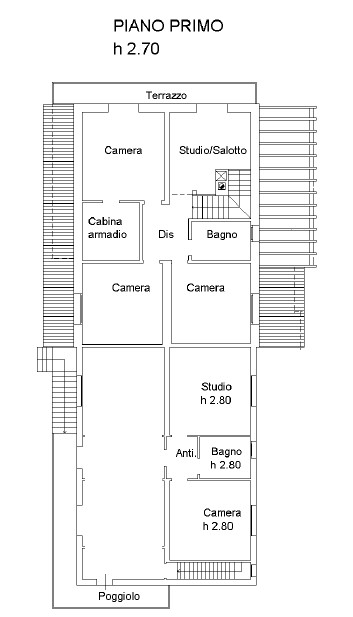Ad Anguillara Veneta, proponiamo in vendita compendio immobiliare, attualmente suddiviso in due u...