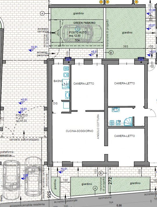 COMPOSIZIONE:
Proponiamo in vendita un appartamento di nuova costruzione situato al piano terra. ...