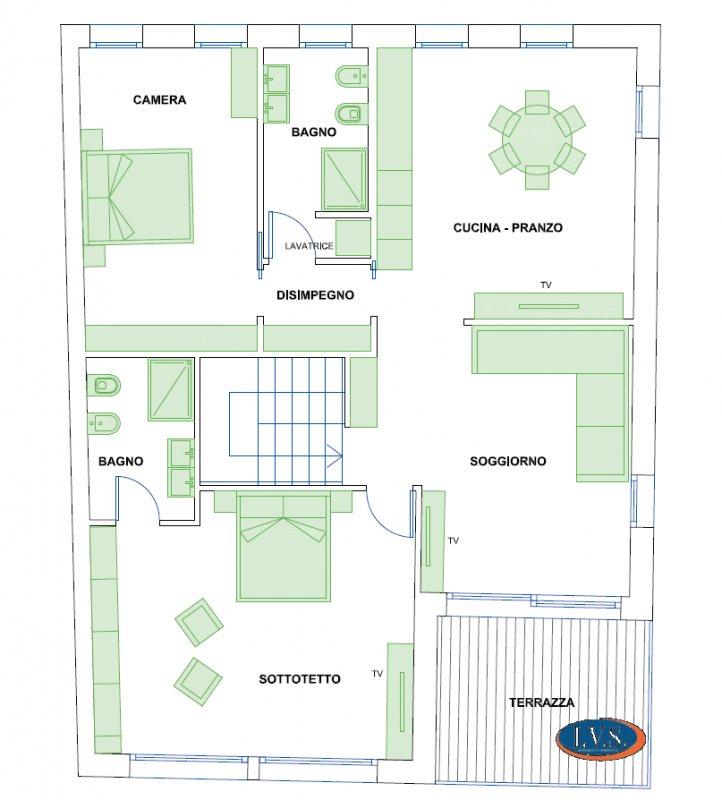 VEGGIANO (PD): In posizione centralissima comoda ai principali servizi proponiamo ATTICO in fase ...