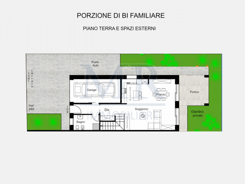 ALBIGNASEGO - SAN TOMMASO - MR280B2
BIFAMILIARE  - 3 CAMERE + STUDIO - AMPIO SOGGIORNO - GIARDINO...