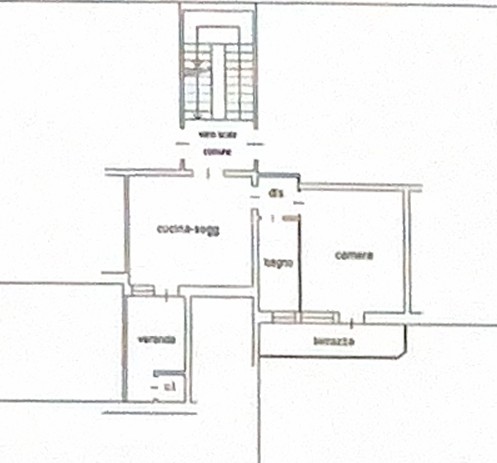 MALO: In centro storico, BILOCALE ubicato al piano primo con garage singolo e cantina. EURO 75.00...