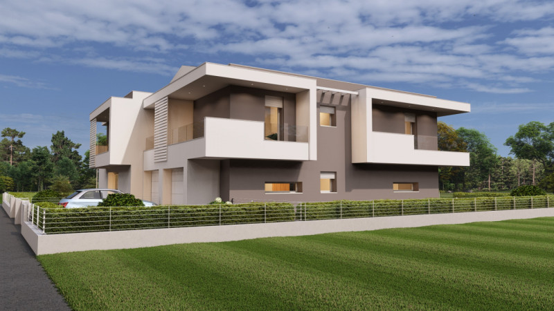 (Per INFO Cristina 3389226442) NOSTRA ESCLUSIVA. Trifamiliare di nuova costruzione classe A4. A M...